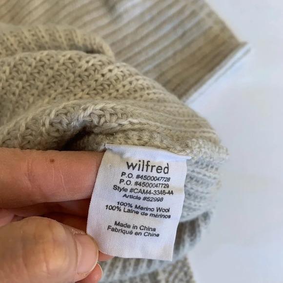 Wilfred Durandal sweater beige size xs - Picture 6 of 11